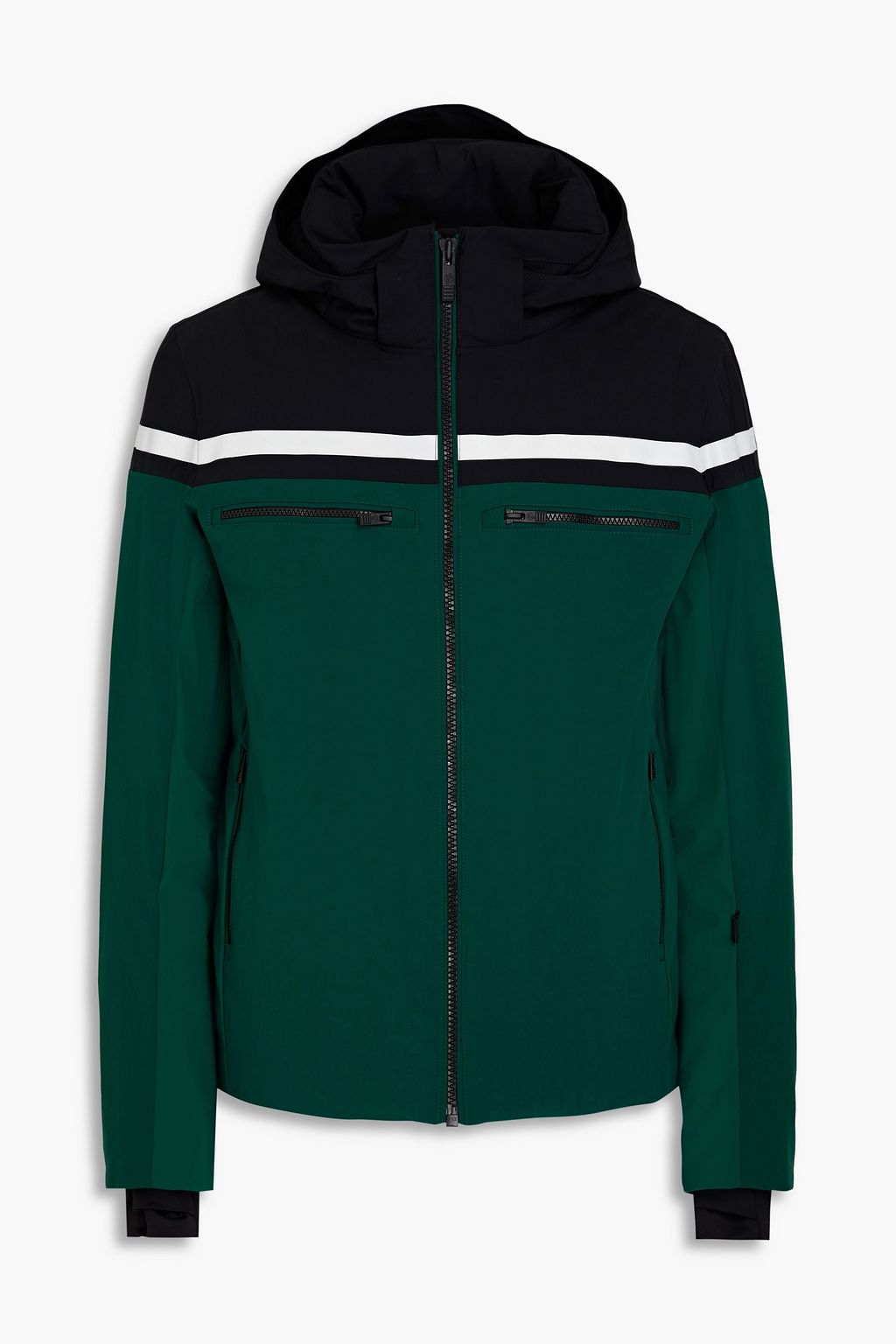 Veste De Ski Mountain Hardwear Verte Rayée – Femme Taille S – Thermique Sèche.Q